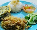 Hình bước làm 4 của món Bì trộn