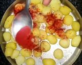 A picture of step 3 of Dum Aloo Curry.