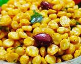 A picture of step 1 of Fried Chana dal masala.