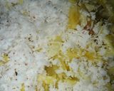 Foto langkah ke 3 dari resep Singkong kukus kelapa.