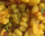 A picture of step 1 of Sukhi Urad Dal.