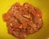 A picture of step 1 of Pressure Cooker Ginger Chicken.