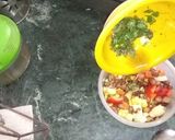 A picture of step 6 of Mexican Bean Salad.