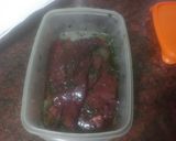 Foto del paso 1 de la receta: Hígado al ajillo a la plancha con salteado de verduras