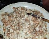 Foto del paso 1 de la receta: Empanadas rellenas de pollo con salsa bechamel y masa integral con semillas casera