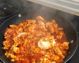 Foto del paso 4 de la receta: Boloñesa de pollo y queso de cabra