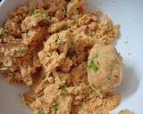 A picture of step 2 of Kuttu sago cutlet.