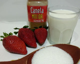 Foto del paso 1 de la receta: Batido de fresa🍓🥛