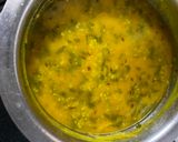 A picture of step 4 of Aalan ki methi green methi.