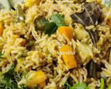 A picture of step 11 of Authentic Karnataka Style Vegetable Pulao.