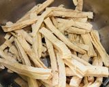 Hình bước làm 2 của món Sườn non chay chiên giòn