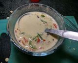 A picture of step 5 of Vegetables Omlette.