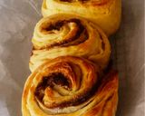 รูปขั้นตอนการทำที่ 3 ของ ขนมปังชั้นเนยซินนาม่อนส้ม🍊🍞