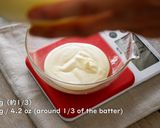 A picture of step 7 of Creamy Cheesecake Recipe (Marble Cake)💝.