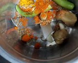 A picture of step 2 of Moong dal Corn Waffle.