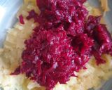 A picture of step 1 of Beetroot Tikki.