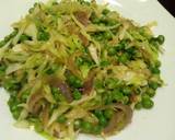 Steamed cabbage and peas #4weekschallenge recipe step 3 photo