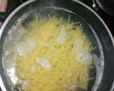 A picture of step 5 of Beef stew and pasta Linguine.