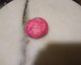 A picture of step 2 of Beetroot poori.
