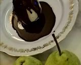Une image de l'étape 7 de Poire pochée betterave chocolat noir.