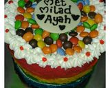 Foto langkah ke 8 dari resep Rainbow Cake Kukus.