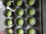 Cup cake pandan