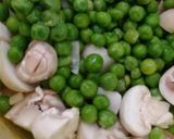 A picture of step 1 of Stir fried Mushrooms and vegetables.