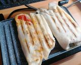 Φωτογραφία βήματος 3 της συνταγής Vegetarian snack με αγγούρι και ντομάτα
