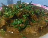 A picture of step 6 of Kathal do pyaza.