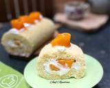 Cara Membuat Mango Swiss Roll Cake 11