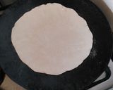A picture of step 10 of Jollad Rotti (Badnekayi and chaulikai palle).