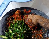 Foto langkah ke 1 dari resep Sambal teri cabe ejo.