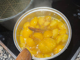 Mermelada de ciruelas amarillas y manga
