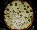 Foto del paso 9 de la receta: HAMBURPIZZA una buena propuesta para un sábado a la noche
