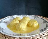 Foto del paso 9 de la receta: Albóndigas de berenjena y soja con salsa de curry