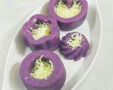 Foto langkah ke 8 dari resep Ubi Ungu Tabur Keju.