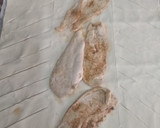 Foto del paso 2 de la receta: Trenza de hojaldre de pollo, bacon y queso