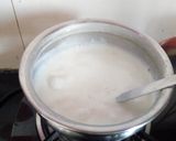 A picture of step 3 of Parwal methai.