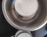 A picture of step 1 of Steamed Suji/Rava Triangles.