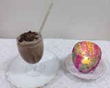 A picture of step 4 of Chocolate cold creamy coffee.
