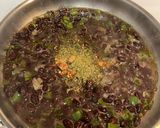 A picture of step 4 of Black Beans.