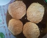 A picture of step 4 of Potato Patties Stuffed with Ham and Cheese.