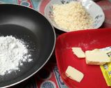 Foto langkah ke 1 dari resep Isian Roti : Keju gurih manis remah.
