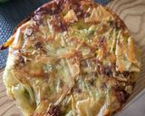 Foto langkah ke 9 dari resep Martabak Daging Sapi Teflon.