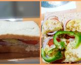 વેજ પેરી પેરી સેન્ડવીચ (Veg. Peri Peri Sandwich Recipe In Gujarati) રેસીપી સ્ટેપ3ફોટો