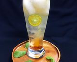 Hình bước làm 2 của món Trái Vải Soda Siro Đào
