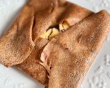 Une image de l'étape 3 de 💚 Galette de sarrasin à la banane et au chocolat.
