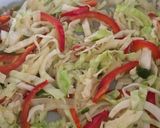 A picture of step 6 of Stir fry noodles.