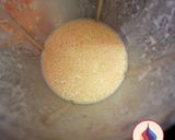 A picture of step 4 of Cantaloupe smoothie.