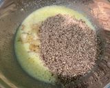 Une image de l'étape 8 de Cake aux bananes et noix de pécan.